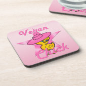 Dessous-de-verre Vegan Chick #8 (Côté gauche)