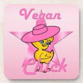 Dessous-de-verre Vegan Chick #8 (Devant)
