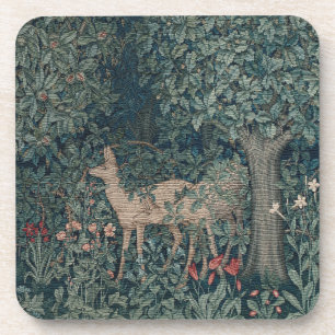 Dessous-de-verre Végétation, Tapisserie de l'ère victorienne par He