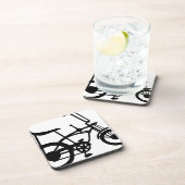 Dessous-de-verre VÉLO CLASSIQUE de PASTENAGUE du VÉLO BICYLE (Côté Droit)