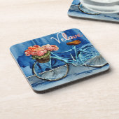 Dessous-de-verre Velo Love Cycling (Côté gauche)