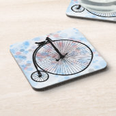 Dessous-de-verre Vélo vintage (Côté gauche)