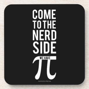 Dessous-de-verre Venez au côté nerd