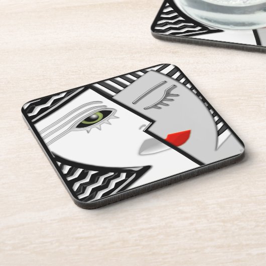 Dessous-de-verre Venez ensemble (Côté gauche)