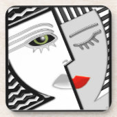 Dessous-de-verre Venez ensemble (Devant)