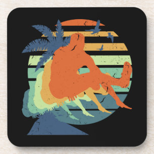 Dessous-de-verre Ventilateur d'athlète olympique rétrograde