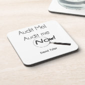 Dessous-de-verre Vérifie-moi ! (Côté gauche)