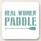 Dessous-de-verre Véritables Femmes Paddle (Devant)