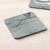 Dessous-de-verre Verre cassé et sale (Côté gauche)