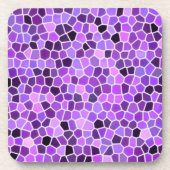 Dessous-de-verre Verre teinté violet (Devant)
