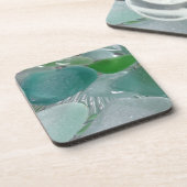 Dessous-de-verre Verre vert de mer verte de vibrations (Côté gauche)