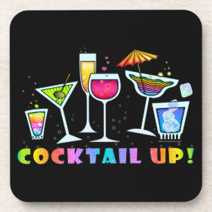 DESSOUS-DE-VERRE VERRES À COCKTAIL CORK SOUS-BOCKERS