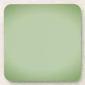 Dessous-de-verre Vert céladon de jade solide (Devant)