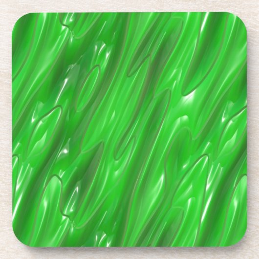 Dessous-de-verre Vert liquide (Devant)