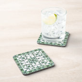 Dessous-de-verre Vert, marocain, mosaïque, (Côté Droit)