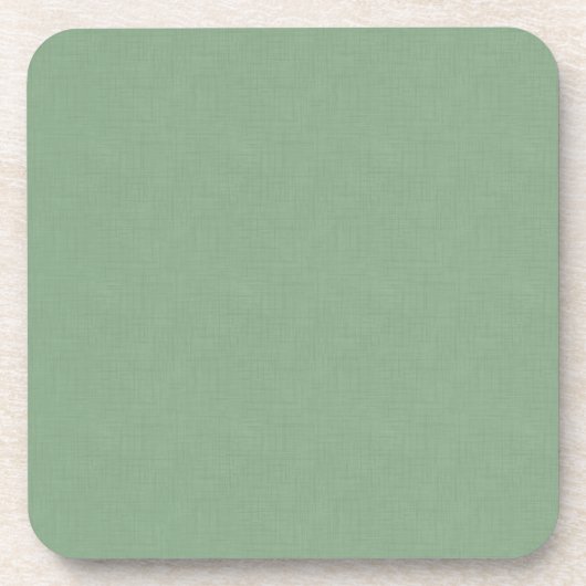 Dessous-de-verre Vert muet texturé. (Devant)