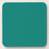 Dessous-de-verre Vert pin Plastique (Devant)
