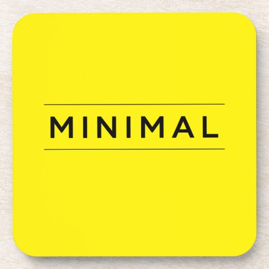 Dessous-de-verre Vibes Minimales (Devant)