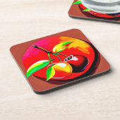 Dessous-de-verre Vibrant Cherry Duo (Côté gauche)
