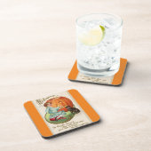 Dessous-de-verre Victorian Boy Carving Citrouille Halloween (Côté Droit)