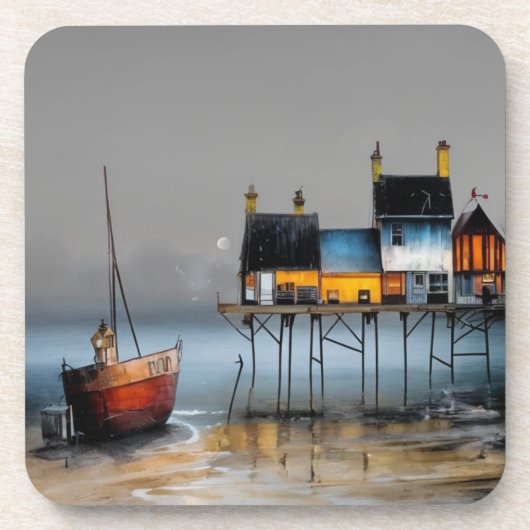 Dessous-de-verre Vie portuaire (Devant)