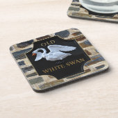 Dessous-de-verre Vieux signe de Pub de cygne (Côté gauche)