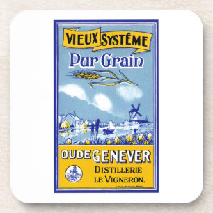 Dessous-de-verre Vieux Systeme Pur Grain