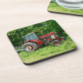 Dessous-de-verre Vieux tracteur international (Côté gauche)