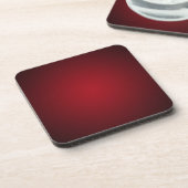 Dessous-de-verre Vignette Grainy rouge-noir (Côté gauche)
