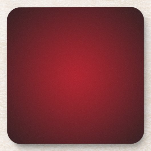 Dessous-de-verre Vignette Grainy rouge-noir (Devant)