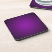 Dessous-de-verre Vignette Violet-Noir Grainy (Côté gauche)