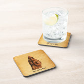 Dessous-de-verre Viking rustique (Côté Droit)