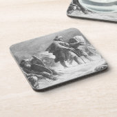 Dessous-de-verre Vikings en bataille (Côté gauche)