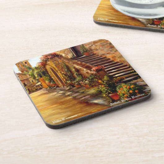 Dessous-de-verre Villa Toscane (Côté gauche)