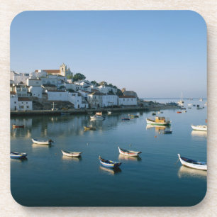 Dessous-de-verre Village de pêche de Ferragudo, Algarve, Portugal 2