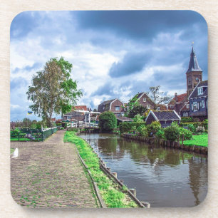 Dessous-de-verre Village de pêcheurs traditionnel Marken, Pays-Bas