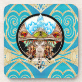 Dessous-de-verre Village de Tiki (Devant)