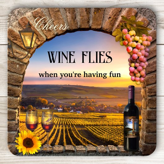 Dessous-de-verre Vin d'art italien d'origine