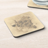 Dessous-de-verre Vin et fromage (Côté gauche)