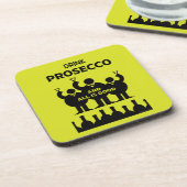 Dessous-de-verre Vin pétillant Prosecco italien (Côté gauche)