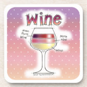 DESSOUS-DE-VERRE VIN, PLUS DE VIN, ENCORE PLUS DE VIN (Devant)