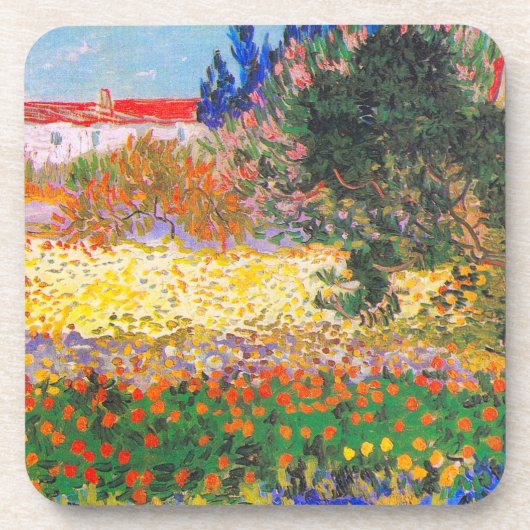 Dessous-de-verre Vincent Van Gogh Flower Garden (Devant)