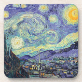 Dessous-de-verre Vincent Van Gogh/ La Nuit étoilée (Devant)