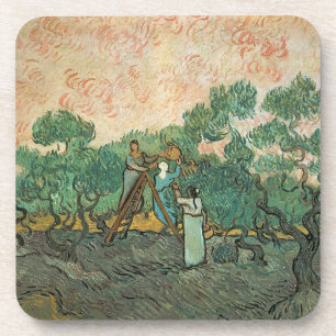 Dessous-de-verre Vincent van Gogh   les récolteuses olives,