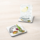 Dessous-de-verre Vins Et Amis Mieux Avec L'Âge (Côté Droit)