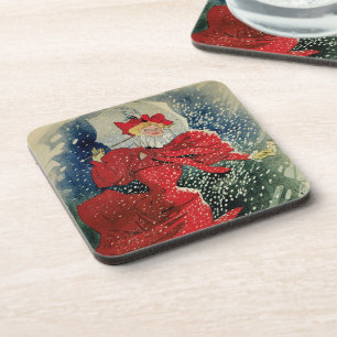 Dessous-de-verre Vintage Art Nouveau Pastilles Geraudel Chute de to