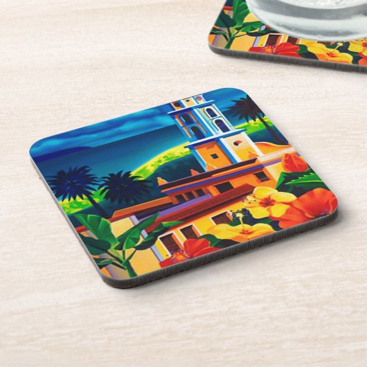 Dessous-de-verre Vintage Cuba (Côté gauche)