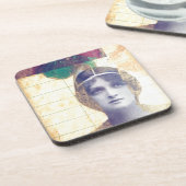 Dessous-de-verre Vintage femme (Côté gauche)