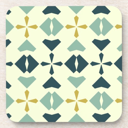 Dessous-de-verre Vintage Geometric Pattern (Devant)
