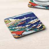 Dessous-de-verre Vintage voyage Athènes Grèce (Côté gauche)